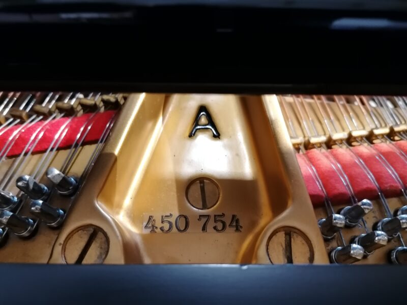 Steinway & Sons, Model A, built in Hamburg 1977 High gloss